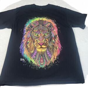 Mexican lion shirt cancun riviera size large